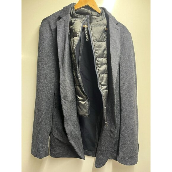 Mens Nordstrom Signature Trim Fit Two Button Sports Jacket Tech Smart Size 44R - Picture 2 of 10